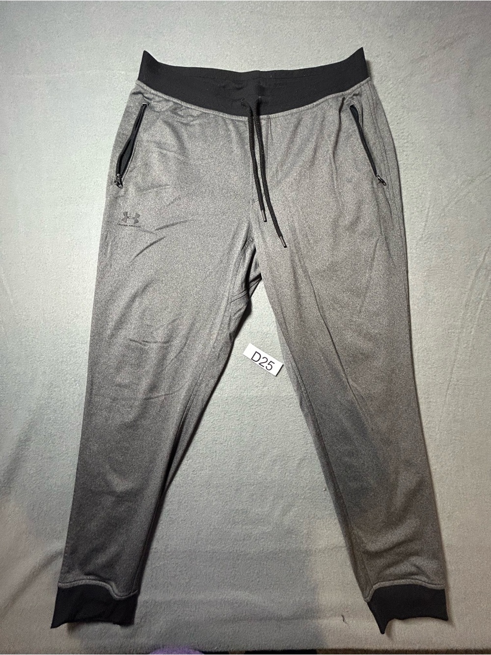 Under Armour Charcoal & Black Athletic Joggers